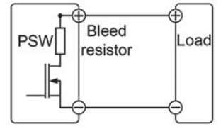 PSW-Multi 시리즈 내장 블리더 저항기 (Bleed Resistor)